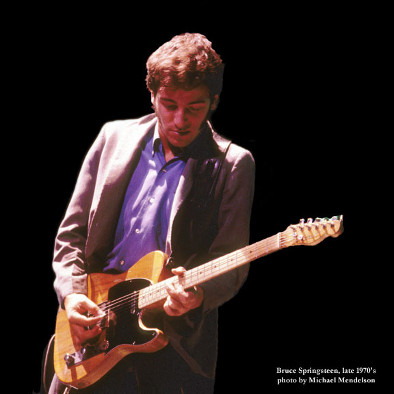 Bruce Springsteen, late 1970's, 4 hour show Photograh by Michael Mendelson